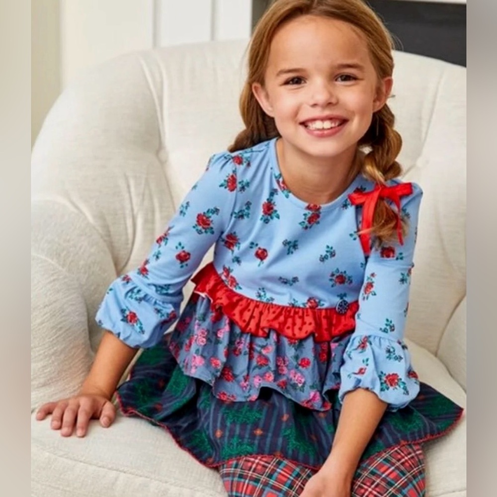 Matilda Jane {Choose Your Own Path} “Feeling Festive” Tunic size 6